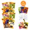 TINYMILLS Halloween Cute Spooky Coloring Books with Crayons, 12 Books and 48 Crayons Party Favors, Non-Candy Trick or Treat Halloween Party